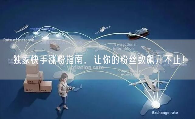 独家快手涨粉指南，让你的粉丝数飙升不止！