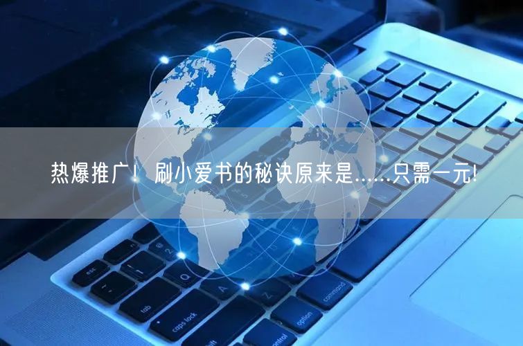 热爆推广！刷小爱书的秘诀原来是......只需一元!