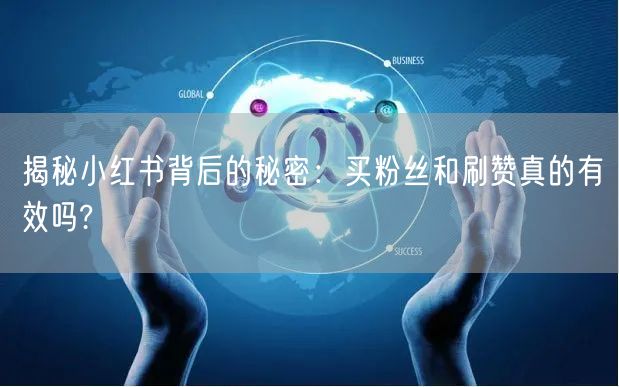 揭秘小红书背后的秘密：买粉丝和刷赞真的有