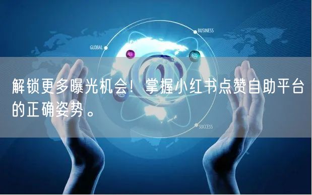 解锁更多曝光机会！掌握小红书点赞自助平台的正确姿势。