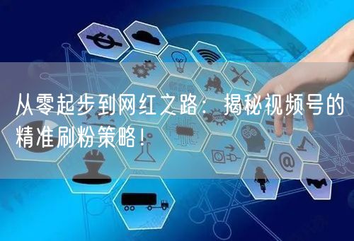 从零起步到网红之路：揭秘视频号的精准刷粉策略！
