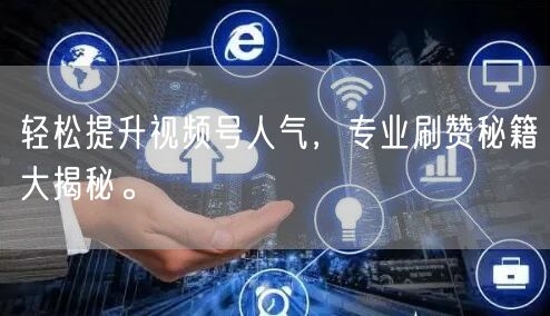 轻松提升视频号人气，专业刷赞秘籍大揭秘。