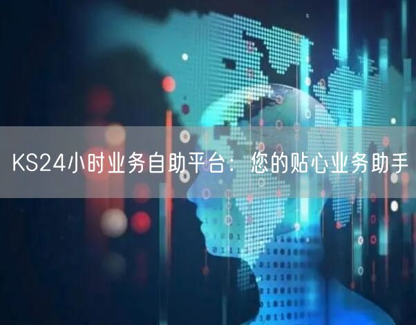 KS24小时业务自助平台：您的贴心业务助手