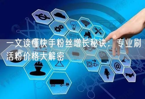 一文读懂快手粉丝增长秘诀：专业刷活粉价格大解密