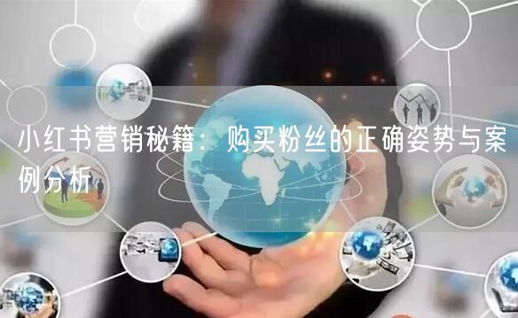 小红书营销秘籍：购买粉丝的正确姿势与案例